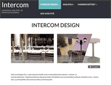 Tablet Screenshot of intercom.fi